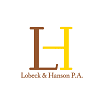 The Law Offices of Lobeck & Hanson, PA logo